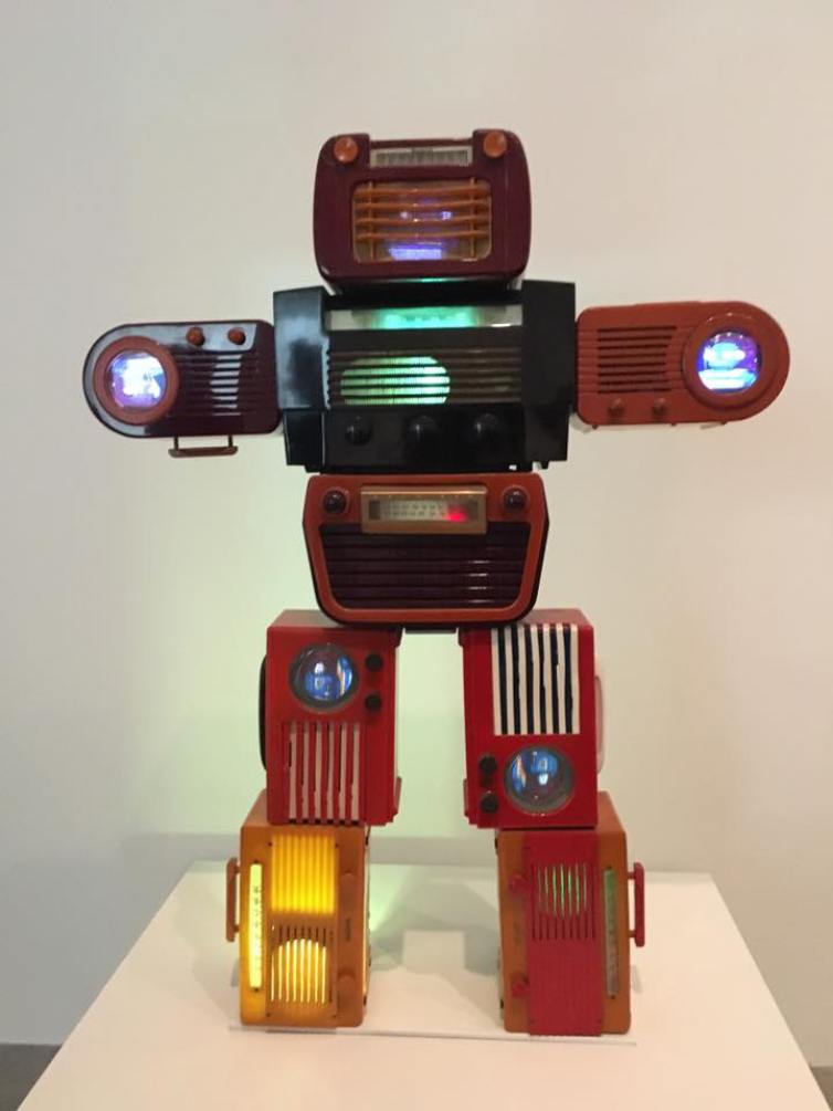 "Bakelite Robot" by Nam June Paik 2002