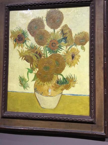 "Sunflowers" by Vincent Van Gogh 1888